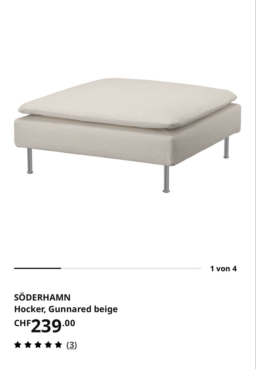 Sofas: IKEA SÖDERHAMN Gunnared beige – Gebraucht aus Suhr von ale_d8qb 7