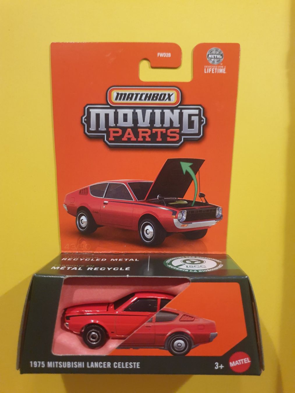 Matchbox Modellini d'auto: Matchbox 1975 MITSUBISHI LANCER CELESTE – Nuovo e nell'imballaggio originale da Oftringen venduto da Rotor