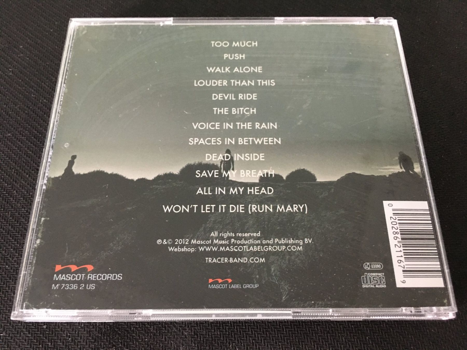 CD: Tracker - Spaces in between -CD- – Usato da St.Gallen venduto da MedienJoe 2