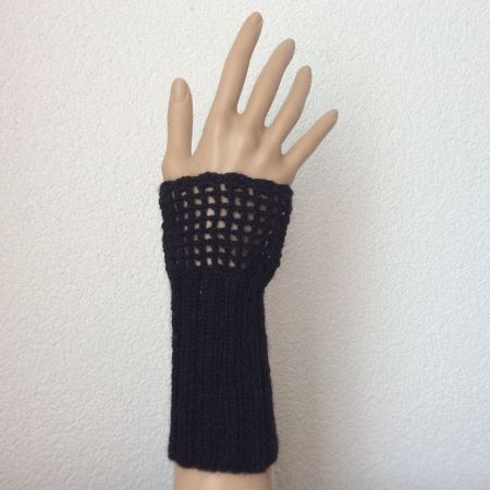 Armstulpen - Pulswärmer - Amedisli / schwarz
