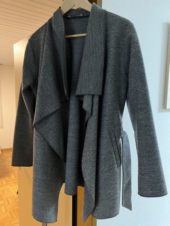 Lazzarini Tiziana Mantel, Grau, Grösse M - Top Zustand!