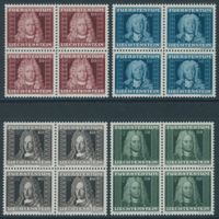 FL - 1941 - Fürsten I - Viererblock - postfrisch **
