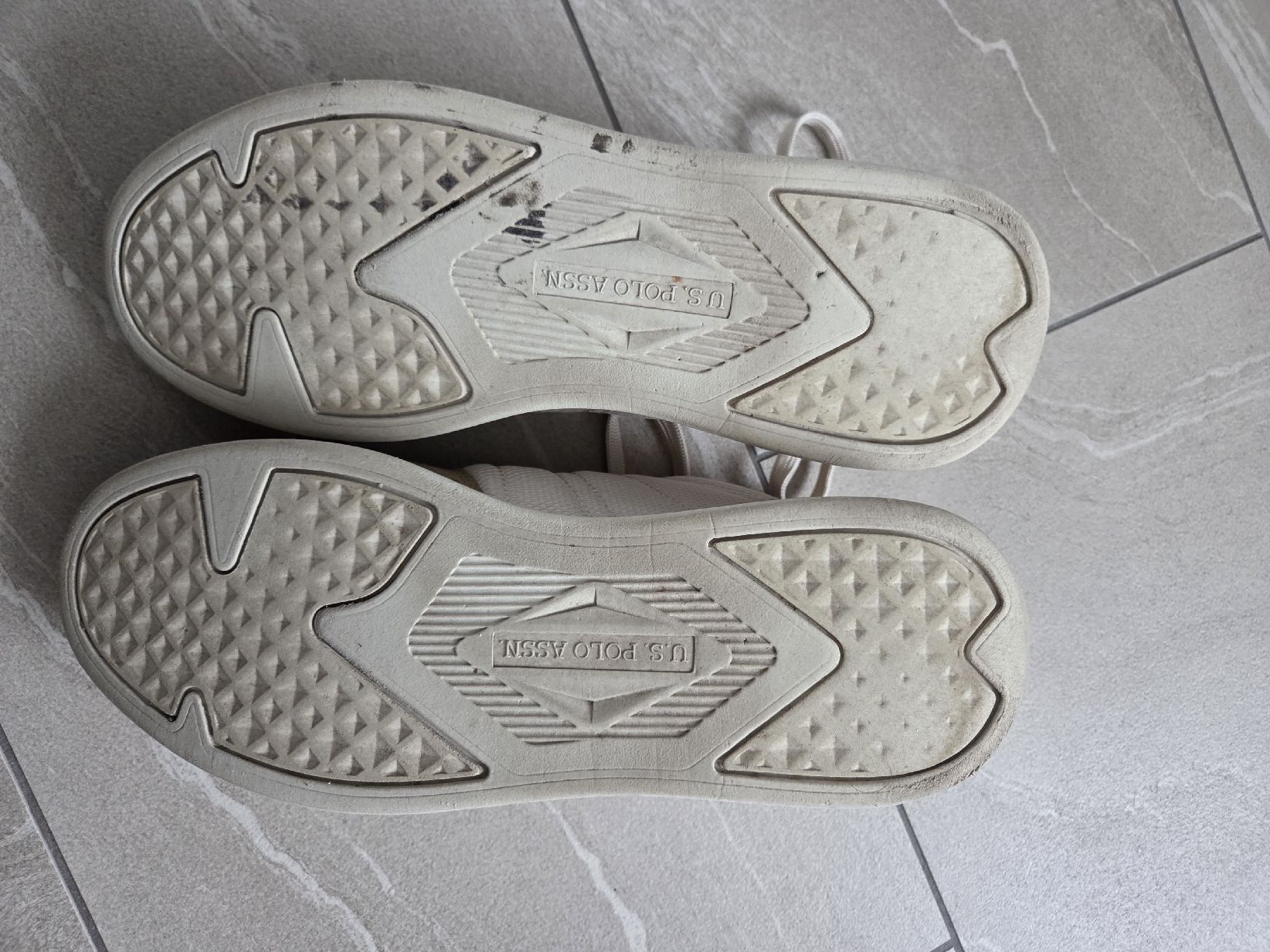 US Polo Scarpe da uomo: U.S. Polo Assn. Herren Sneaker, weiss-braun, Gr. 44, top – Usato da Wetzikon ZH venduto da mar_8jrl 4