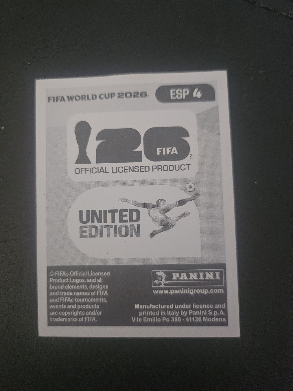 Panini Carte collezionabili: panini ESP 4 – Nuovo (secondo la descrizione) da Croy venduto da sylvie1350 1