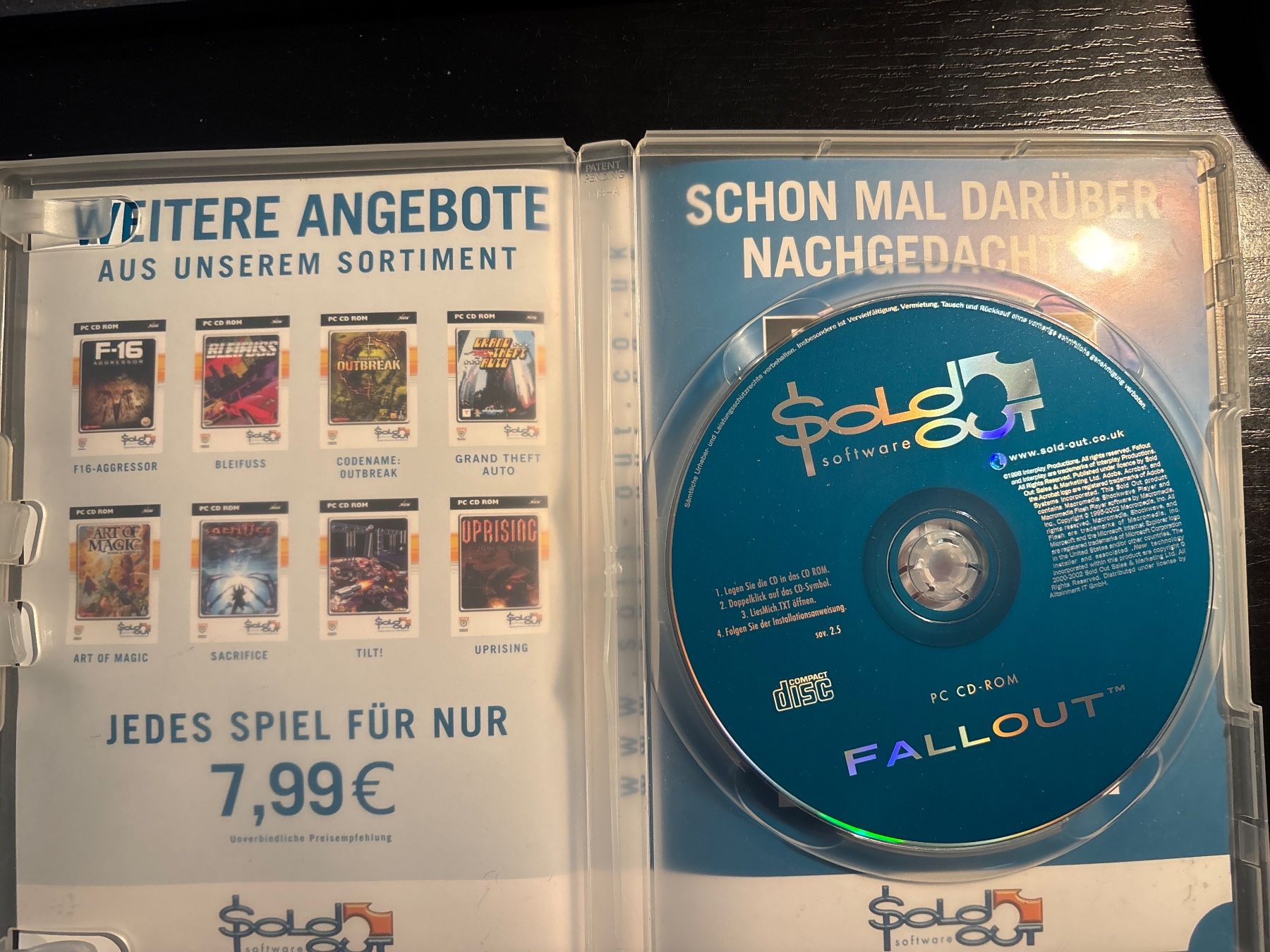 Giochi: Fallout PC CD-ROM Game - Postnukleares Rollenspiel Top! – Usato da Villaz-St-Pierre venduto da mon_t2fn 1
