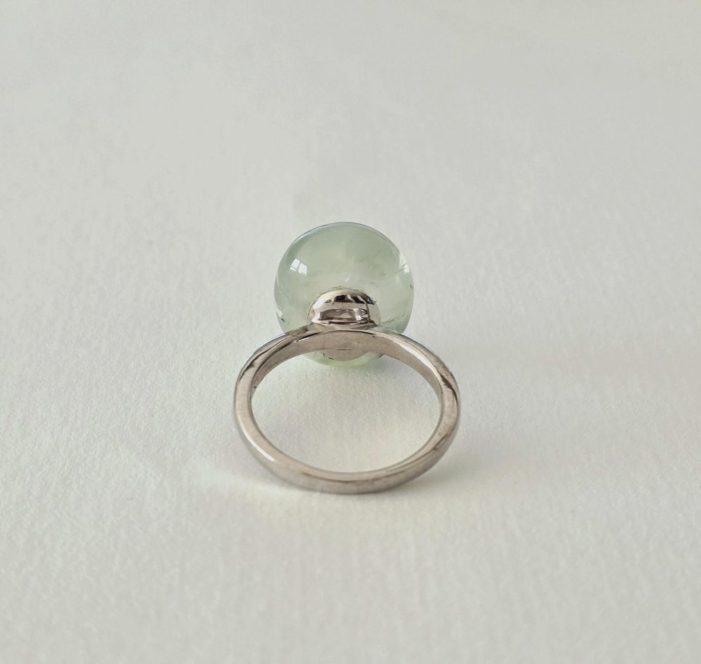 Anelli: Eleganter Prehnit Silberring 925 - NEU – Nuovo e nell'imballaggio originale da Uetikon am See venduto da Coralreef 4