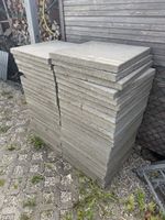 Betonplatten grau gebraucht 50x50cm