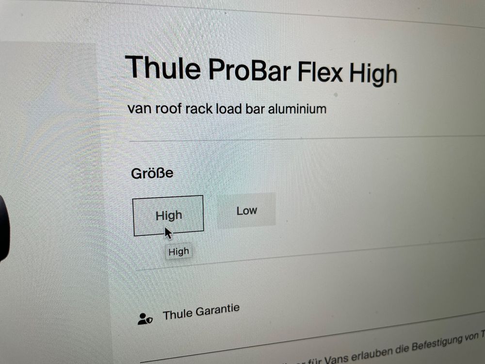 Thule ProBar Flex High Kaufen auf Ricardo