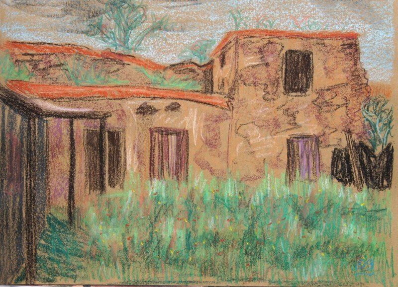 Dipinti: Pastell Zeichnung: Altes Haus – Nuovo (secondo la descrizione) da Fribourg venduto da erw_68dx