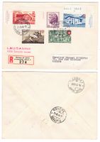 Lettre R. de Lausanne BPA A389 pour Genève le 22.IX.46