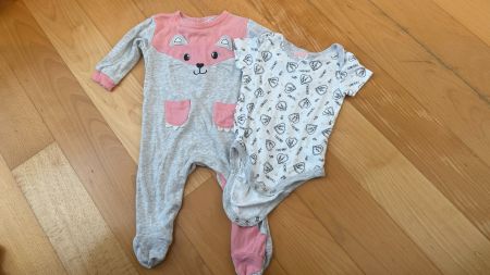 2-teiliges Baby Set, Body und Schlafanzug, Grösse 62-68