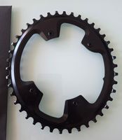110bcd oval chainring absoluteblack - 42t 12s