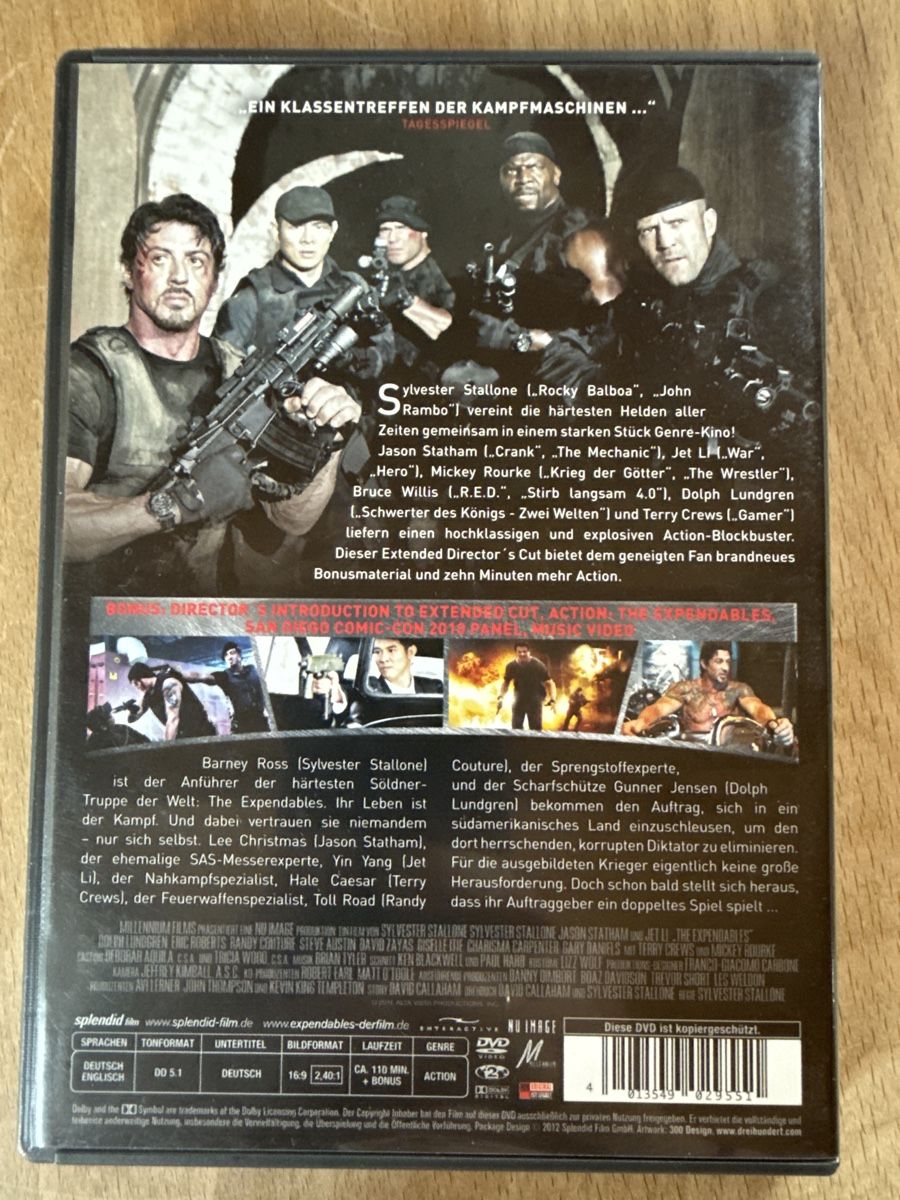 Alle DVDs: DVD the Expendables – Gebraucht aus Dettighofen (Lengwil) von Dolol 1