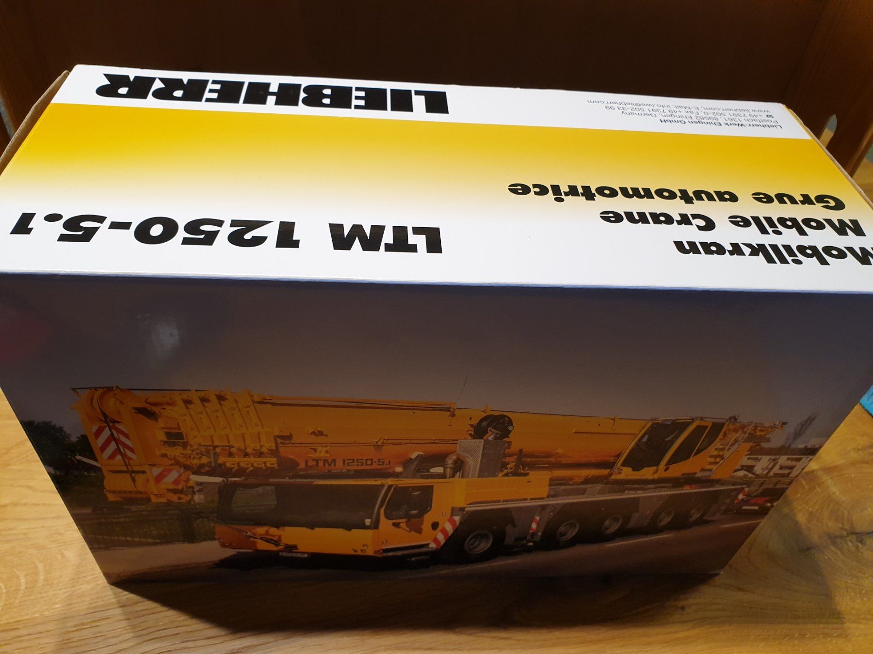 Liebherr Kit di modellismo & Modellini statici: Liebherr LTM1250-5.1 NZG NEU – Nuovo e nell'imballaggio originale da Baar venduto da Liebherrbagger