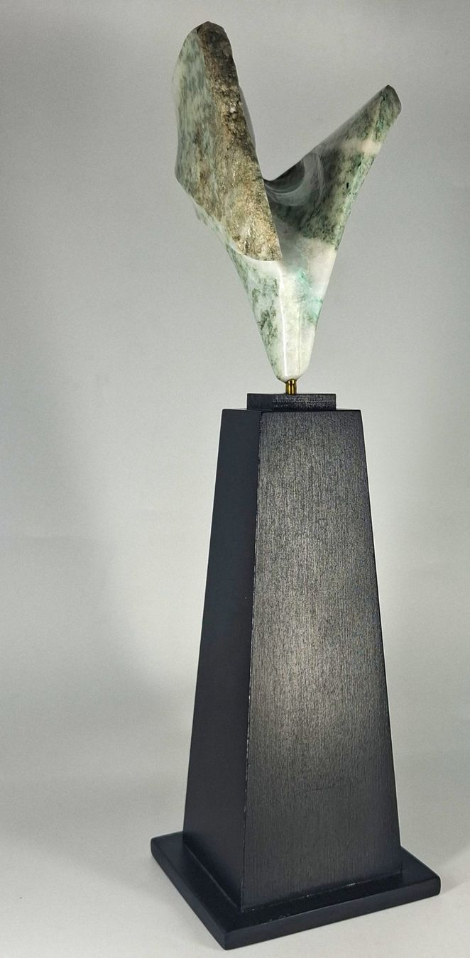 Sculture & Statue: Kleine "Flügelform" Skulptur – Nuovo (secondo la descrizione) da Zizers venduto da caflischm01 3