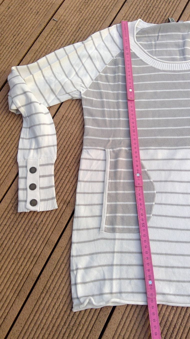 Maglioni & Felpe: Pullover rayé gris & blanc SPOT, taille M/L, NEUF – Nuovo e nell'imballaggio originale da Agiez venduto da chouchanelle 6