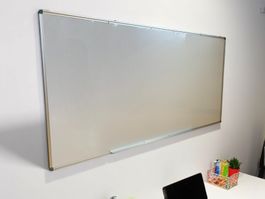 Magnethaftendes Whiteboard hartmannWB 240x120cm NEU
