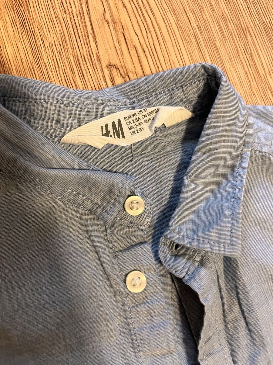 H&M Completi: Anzug-Set /Festtags-Set Gr. 98, Hemd, Weste, Hose – Usato da Pfyn venduto da ironhorse1988 3