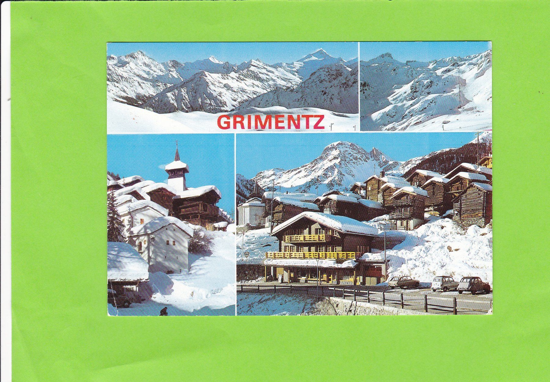 Cartes postales: Grimentz--Oldtimer – D'occasion à St. Peterzell par neckertal