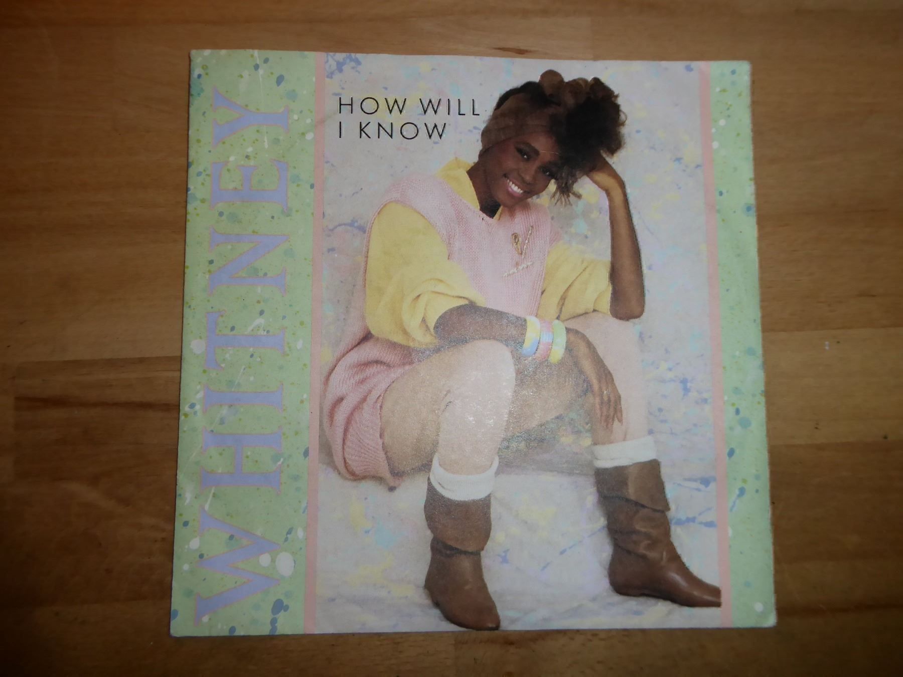 Vinyles: Single Whitney Housten How will i know – D'occasion à Gelterkinden par martinom