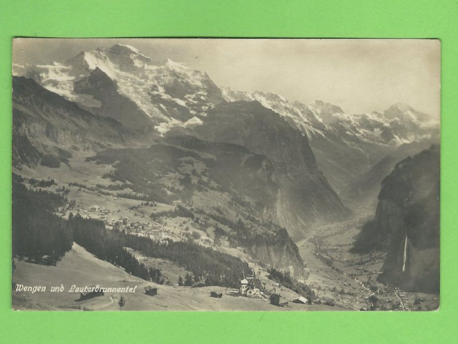 Cartoline postali: Wengen & Lauterbrunnental – Usato da Zürich venduto da t24_de