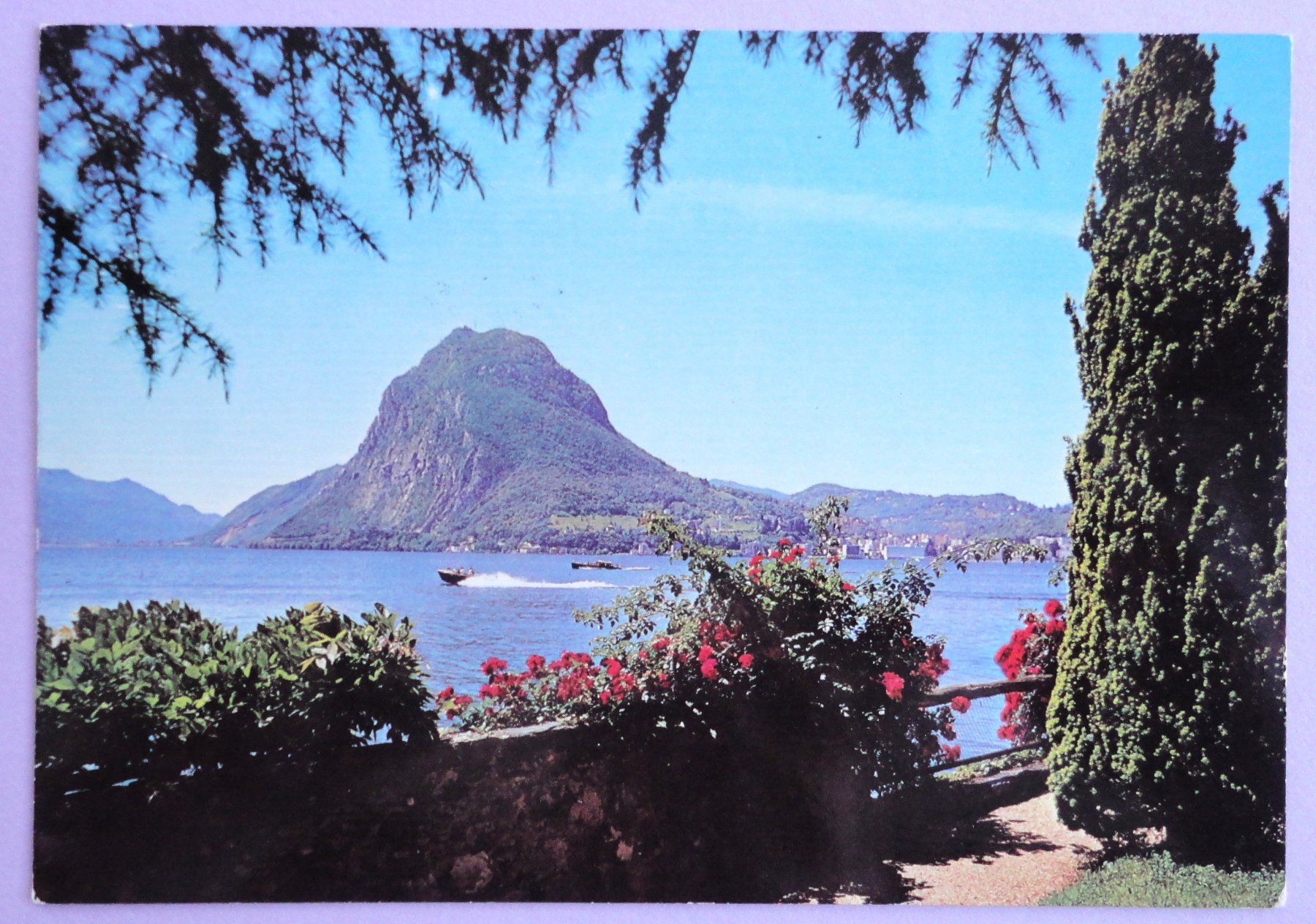 Cartoline postali: Lugano - Scorcio panoramico e Mte S. Salvatore – Usato da Fétigny venduto da Billy2miny