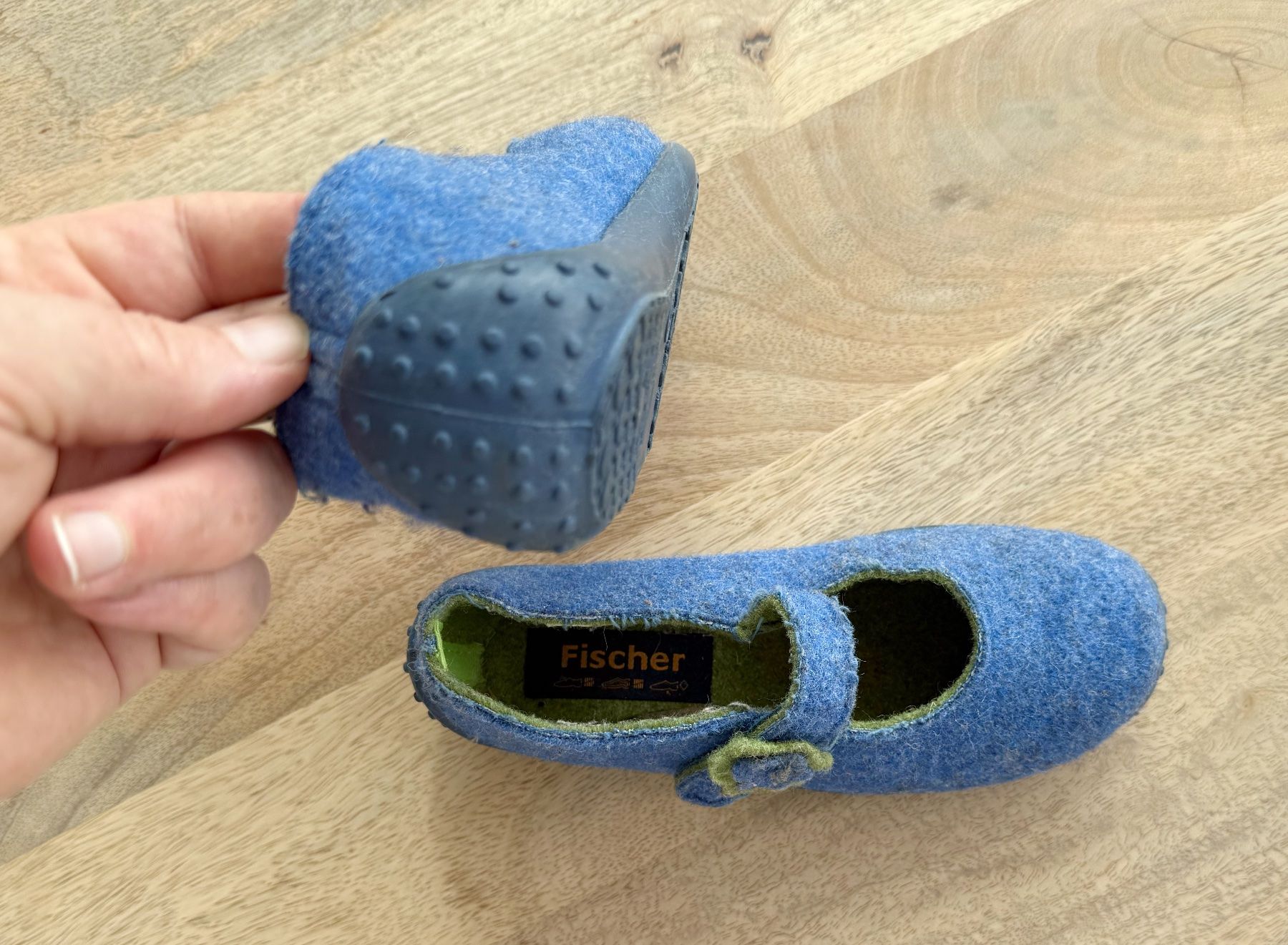 Schuhe für Jungen: Filz Finkli mit robuster Sohle, Gr. 29 – Gebraucht aus Eggenwil von Lissi82 3