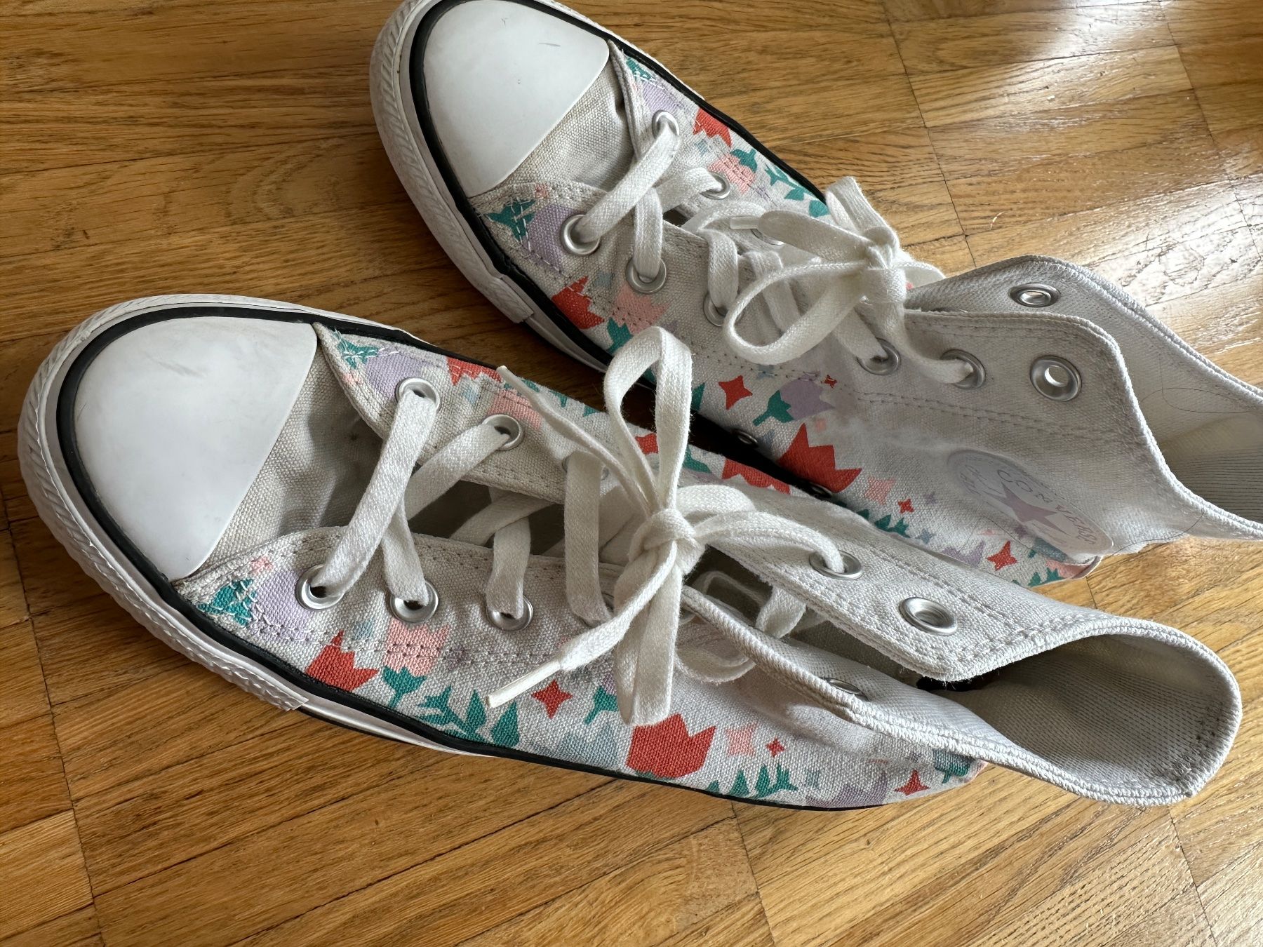 Converse Scarpe da donna: Converse Gr 39 Blumenmuster – Usato da Zürich venduto da poliveira 3