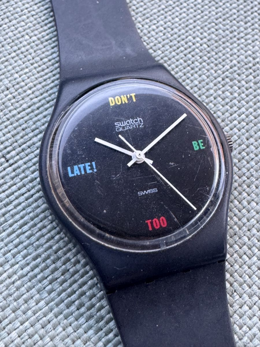 Swatch Montres: Swatch Dont too be late  – D'occasion à Sursee par Dersempacher