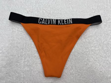Calvin Klein bas maillot bain orange taille S neuf