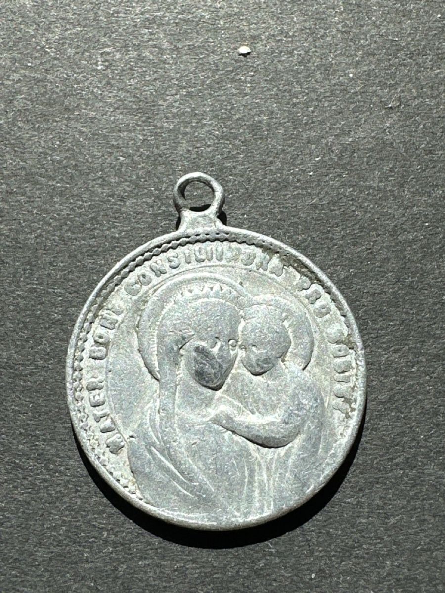 Medaglie: Religiöse Medaille Roma 1925 Muttergottes silberfarben – Usato da Berikon venduto da Rueegg4