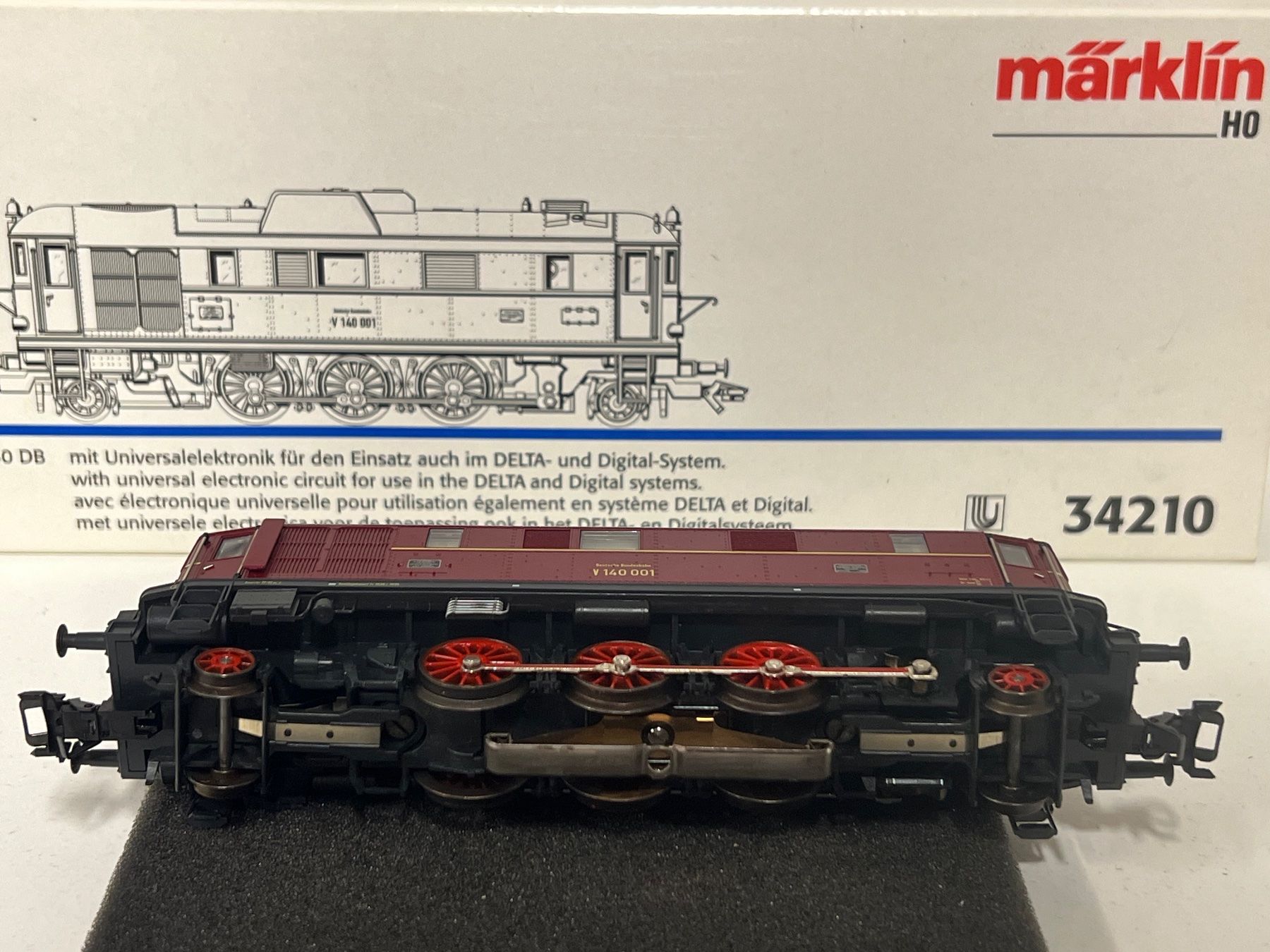 Märklin Modellini di ferrovie: Märklin 34210 V 140 DB   AC Digital H0 – Usato da Geroldswil venduto da TopTrain54 6