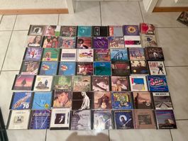 Kiste voller CDs Sammlung