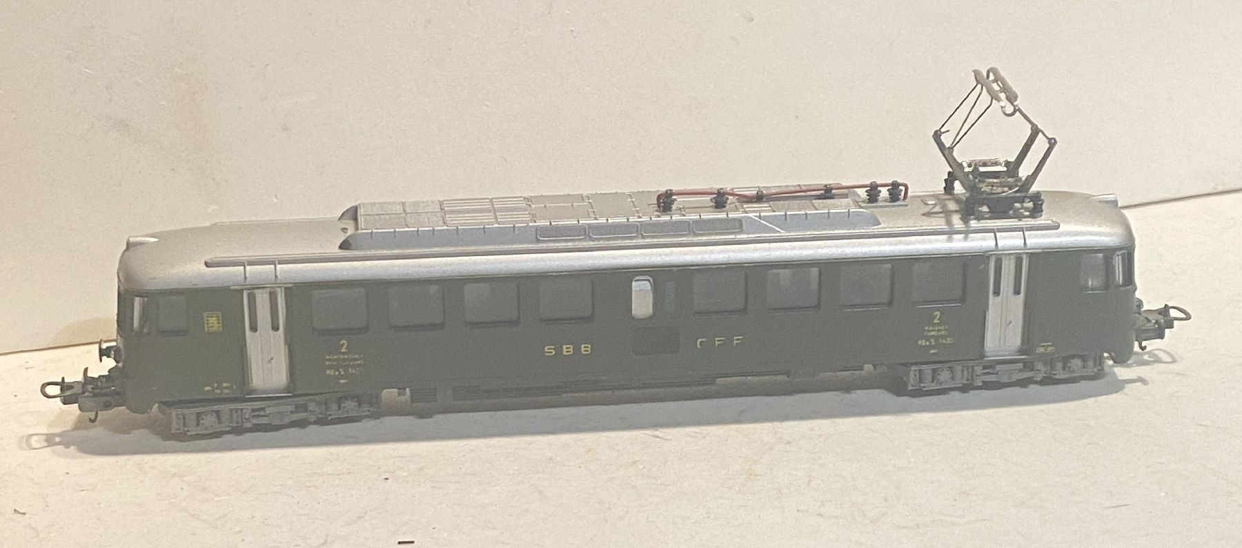 Lima Modellini di ferrovie: Lima 208031 Triebwagen SBB-CFF 1435 – Usato da Sonceboz-Sombeval venduto da Decolove 3