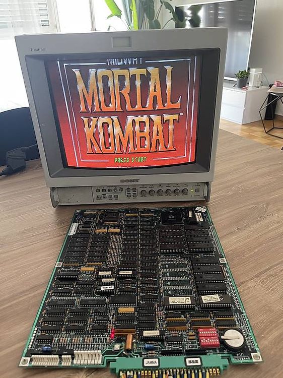Adaptateur Jamma Plus Negatron & Kick Harness Pour PCB Mortal Kombat 1 Midway - Neuf