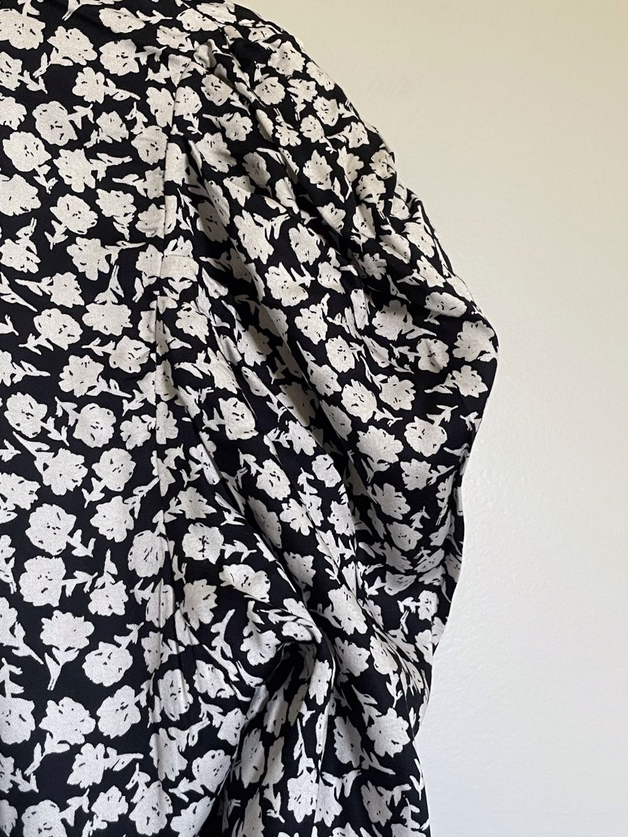 Mango Vestiti: Robe longue en viscose Mango fleurie, taille S - Neuve – Nuovo e nell'imballaggio originale da Vuadens venduto da Nina11 4