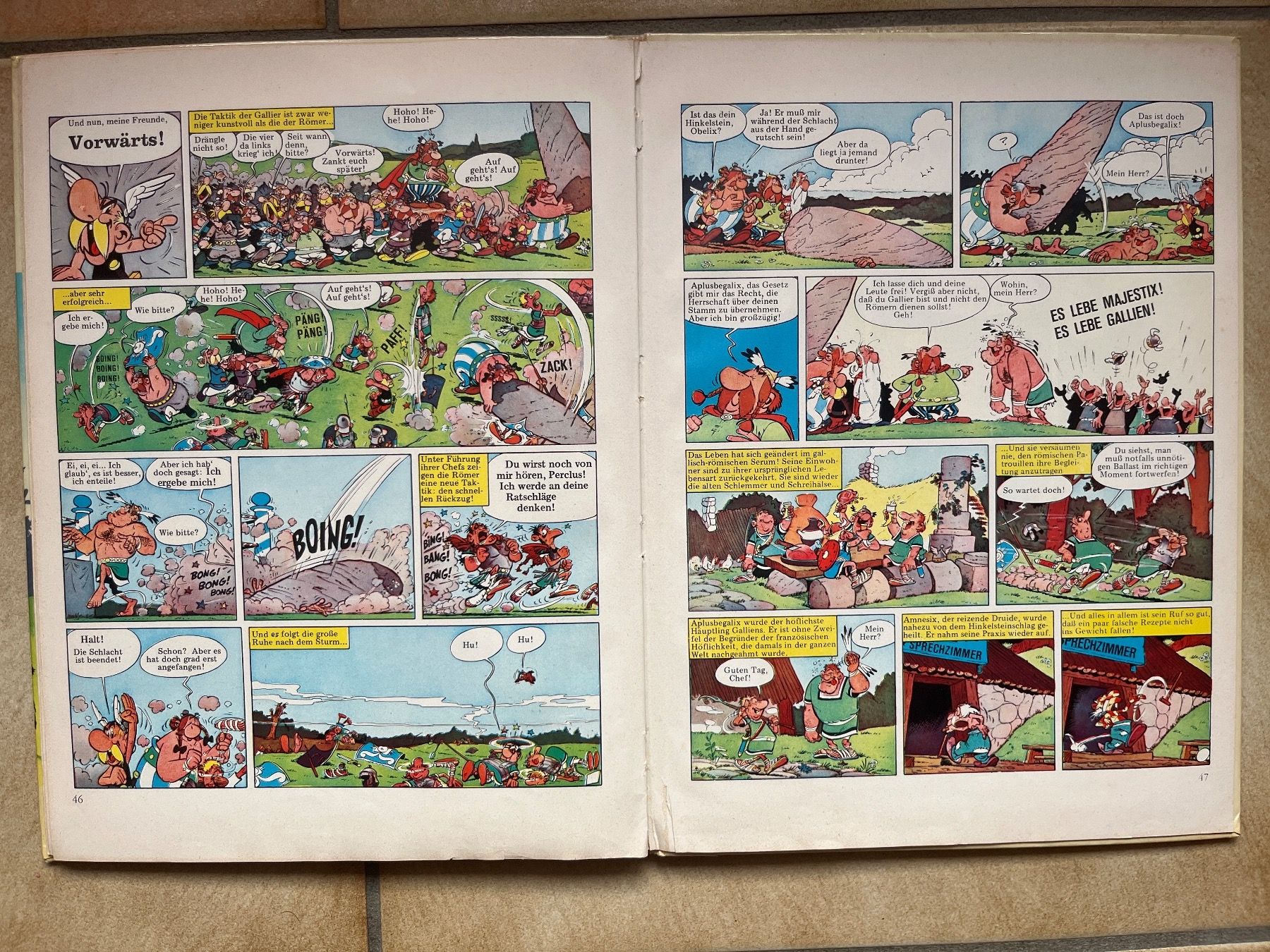 Fumetti: BD Grosser Asterix-Band IV Der Kampf der Häuptlinge – Usato da Vernayaz venduto da Darkfrost 3