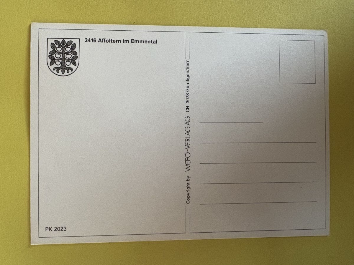 Cartoline postali: AK von Affoltern im Emmental – Usato da Rümlang venduto da Kartenpost1 1