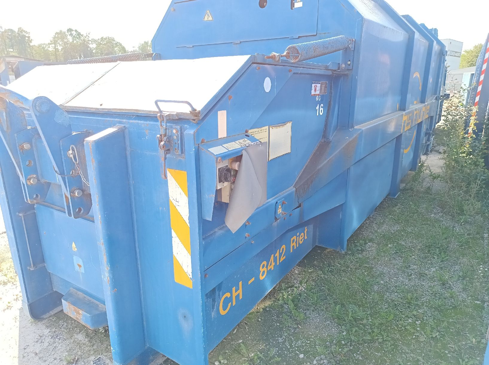Pöttinger Baucontainer: Presscontainer 24m3 – Gebraucht aus Riet (Neftenbach) von arm_8255 5