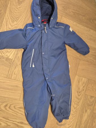 Reima Tec Winteroverall blau Grösse 92 guter Zustand