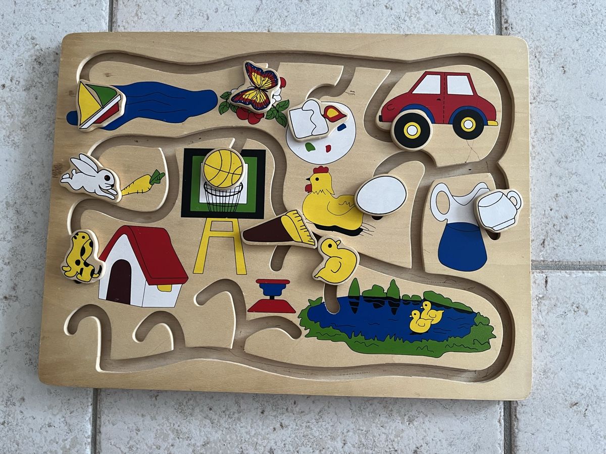 Puzzle: Sechs gebrauchte Holz Puzzles  – Usato da Wettingen venduto da epe_9vbf 3