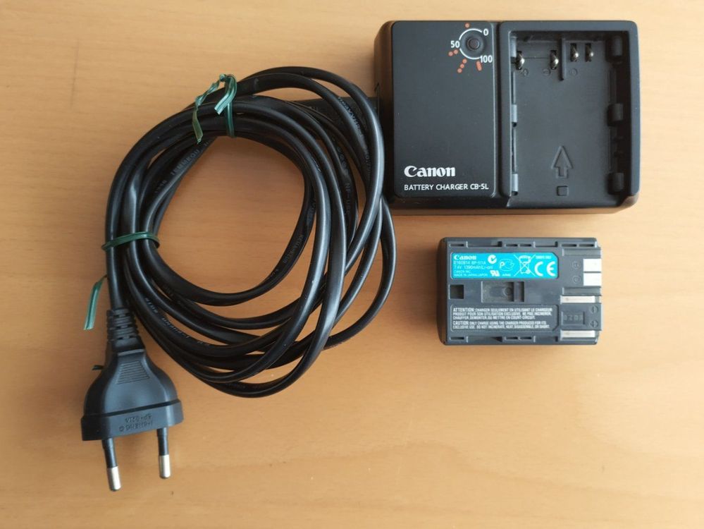 CANON Battery Charger CB5L inkl. Akku BP511A Kaufen auf Ricardo