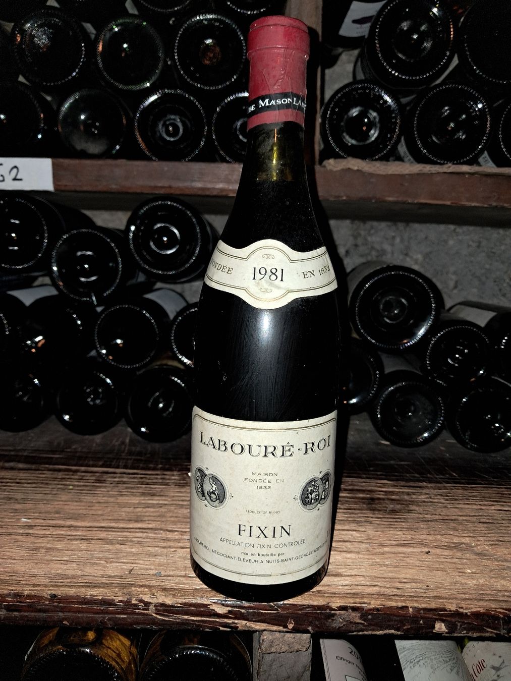 Wein: Fixin Labouré-Roi millésime 1981 – Neu und originalverpackt aus Le locle von juliensaran