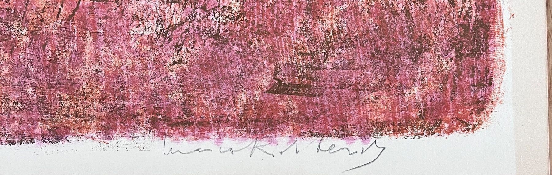 Grafica & Litografie: MARCO RICHTERICH LITHOGRAPHIE  SIGNIERT – Usato da Gersau venduto da grafik-kunst 2