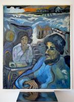 Köhne Ida "Mann und Mädchen in Venedig" Ölgemälde 1978