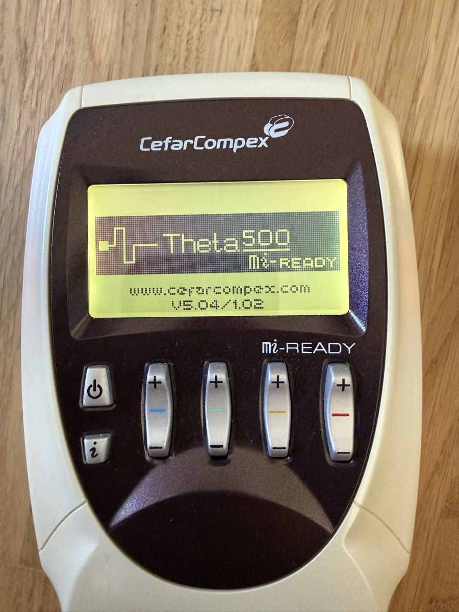 Compex Dispositivi per massaggi: Stimulateur CefarCompex Theta 500 – Usato da Kloten venduto da Mumiiin
