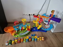 Tut tut Baby Flitzer vtech Autos, Garage und Turboturm
