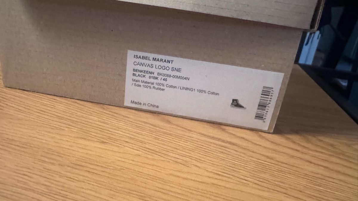 Isabel Marant Herrenschuhe: Isabel Marant Canvas Logo Sneakers - Black - Size 45 – Gebraucht aus Brugg AG von GiovanniVercetti 5