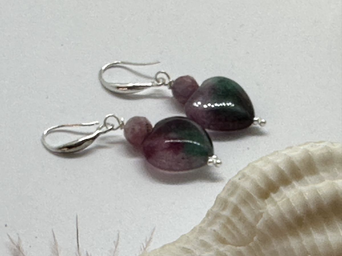 Orecchini pendenti & Orecchini a lobo: Turmalin Ohrringe 925 – Nuovo e nell'imballaggio originale da Niederglatt ZH venduto da Silberschmuck-design 1