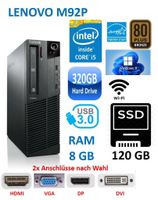 PC Lenovo M92P i5 8GB 320GB 120GB